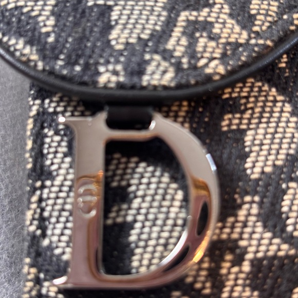 Dior Monogram Black and Tan Wallet - Picture 5 of 7